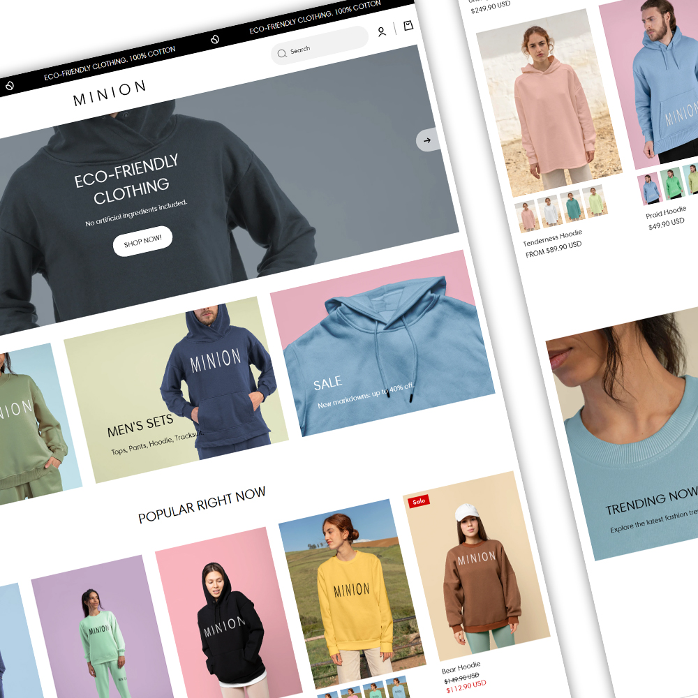 Fashion Clothing E-Commerce Shopify Store